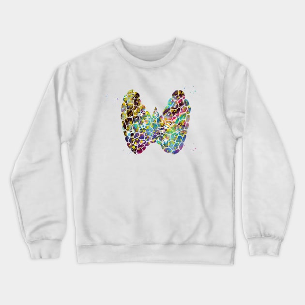 Thyroid gland Crewneck Sweatshirt by erzebeth